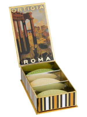 Coffret CITY ROMA - 3 Savons /  ORTIGIA Sicilia