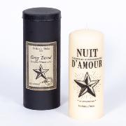 NUIT D'AMOUR -Bougie Tatouée 20 cm / Un Soir à l'Opéra