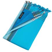  Eventail tissu coton et bois CAP FERRET / Simone & Georges