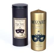 MOZART Bougie Tatouée 20 cm /  Un Soir à l'Opéra