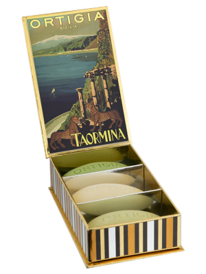 Coffret CITY TAORMINA - 3 Savons /  ORTIGIA Sicilia